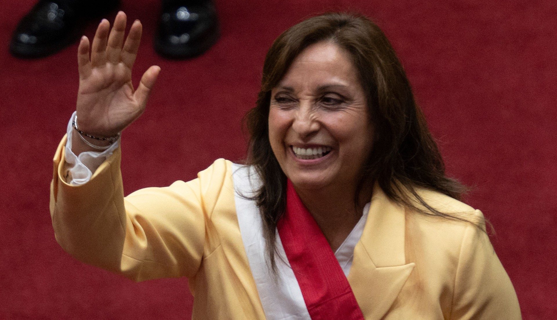 Who is Tina Poluarte who has been sworn in as the new president of Peru?