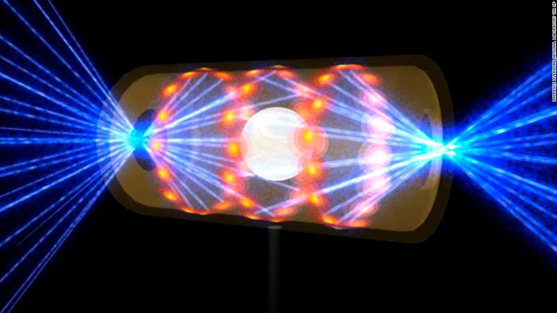 The US Department of Energy announces a breakthrough in nuclear fusion