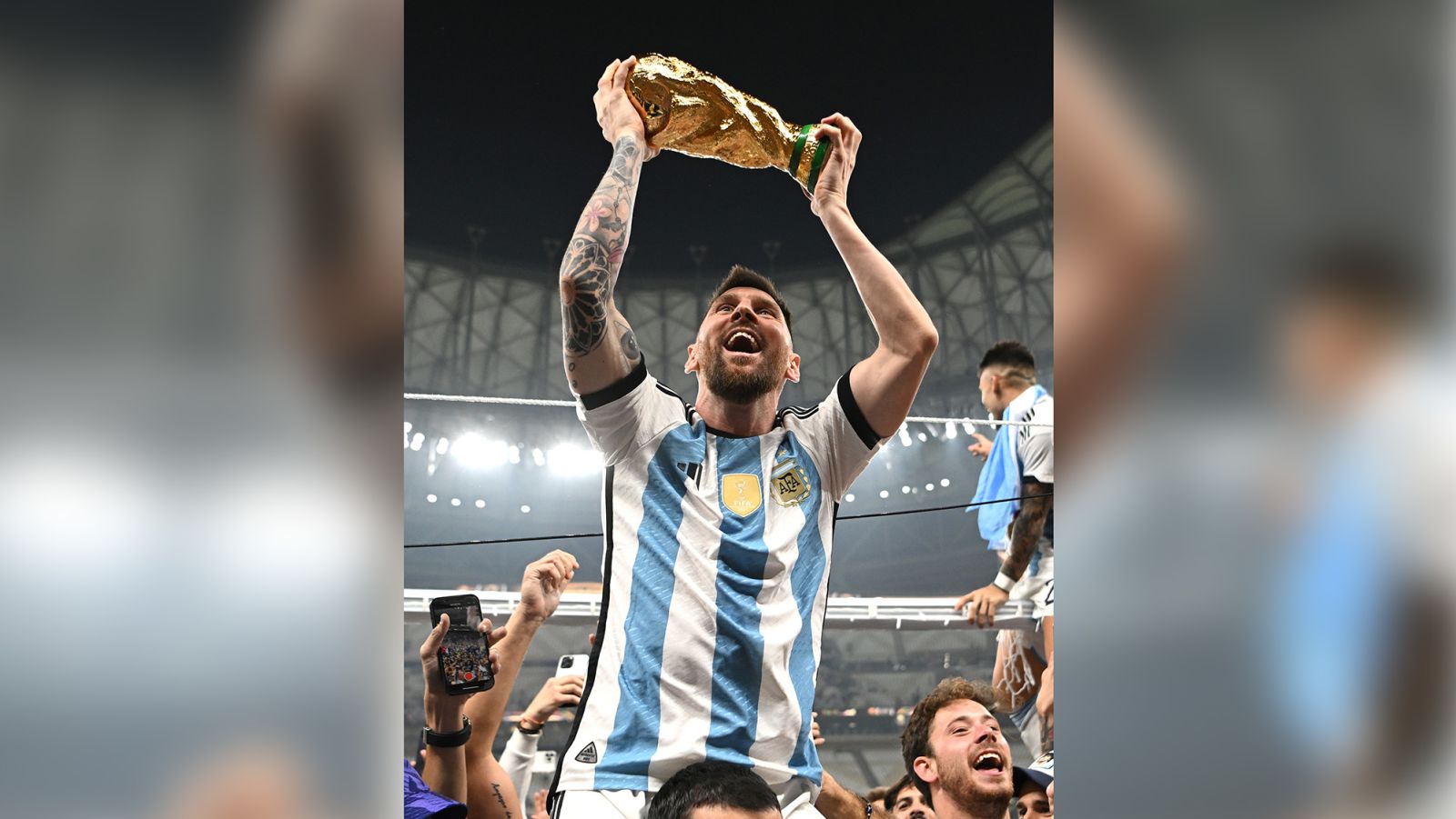 El Mundial que aparece en la foto más exitosa de la historia de Instagram es una réplica hecha en Argentina