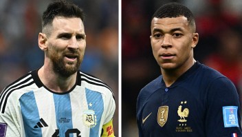 La Argentina de Lionel Messi vs. La Francia de Kylian Mbappé: la final del Mundial de Qatar 2022. (Crédito: GABRIEL BOUYS, JEWEL SAMAD/AFP vía Getty Images)