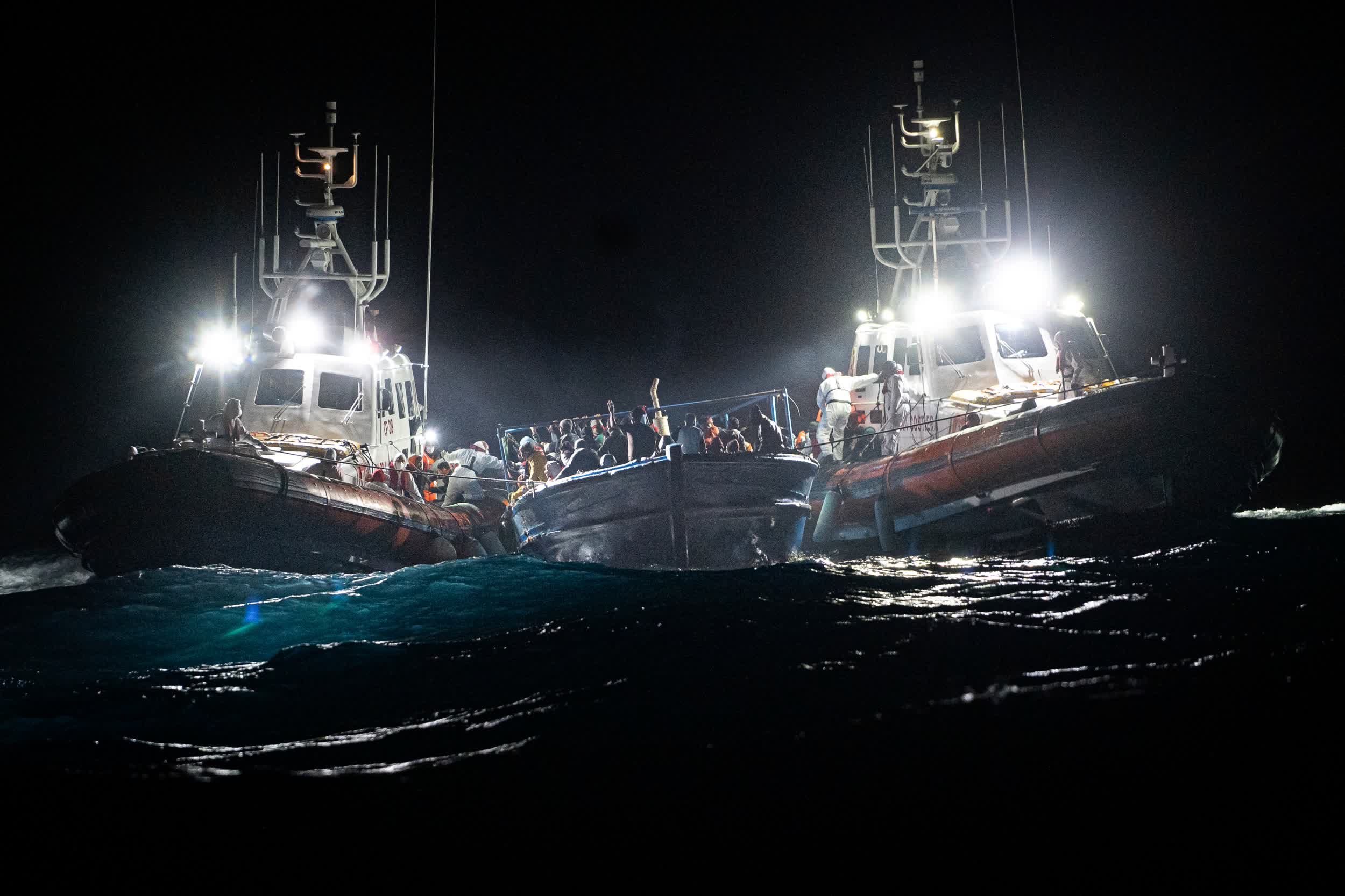 migrantes mar mediterráneo