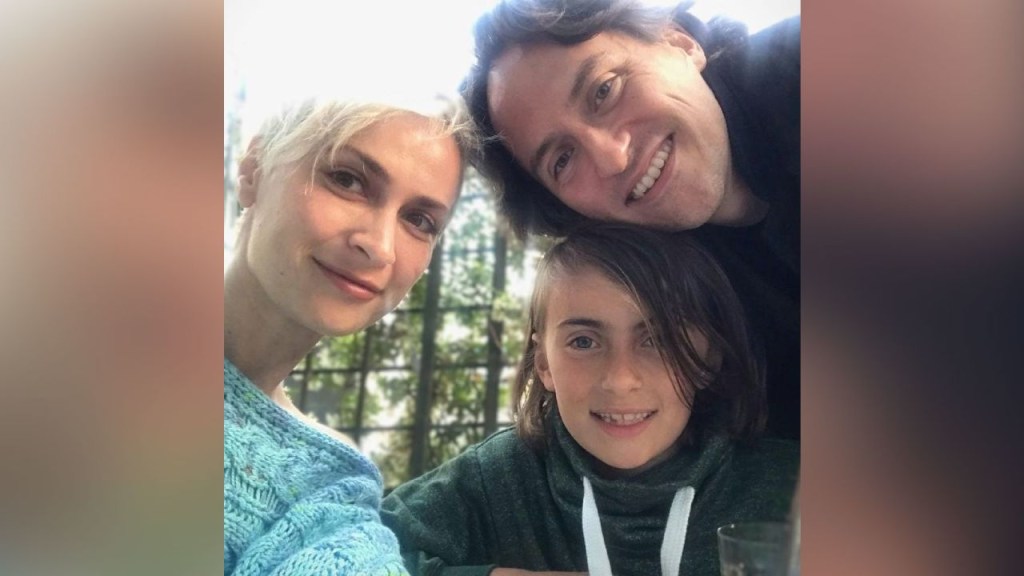 Halyna Hutchins con su familia en 2021. (Crédito: Instagram @mhutchins777)