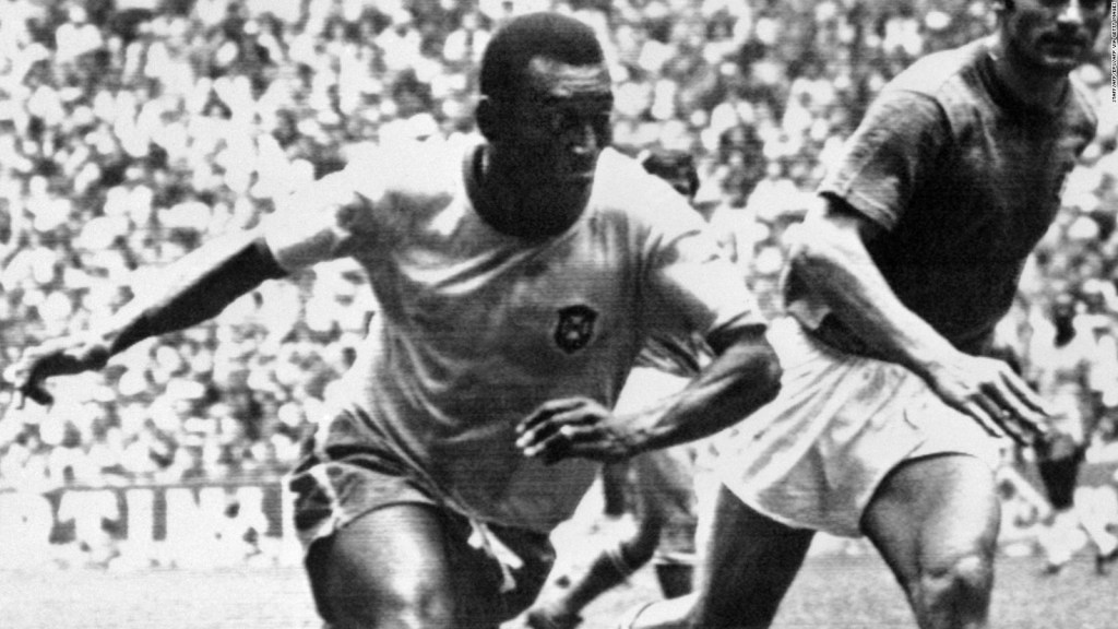 Pelé y sus 3 Copas en 4 Mundiales disputados