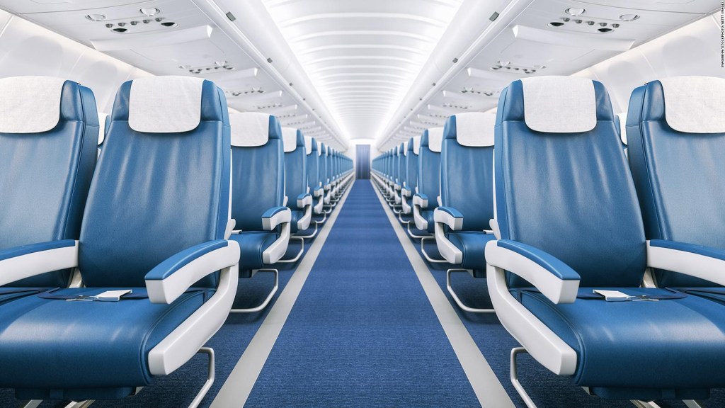 asientos reclinables aviones