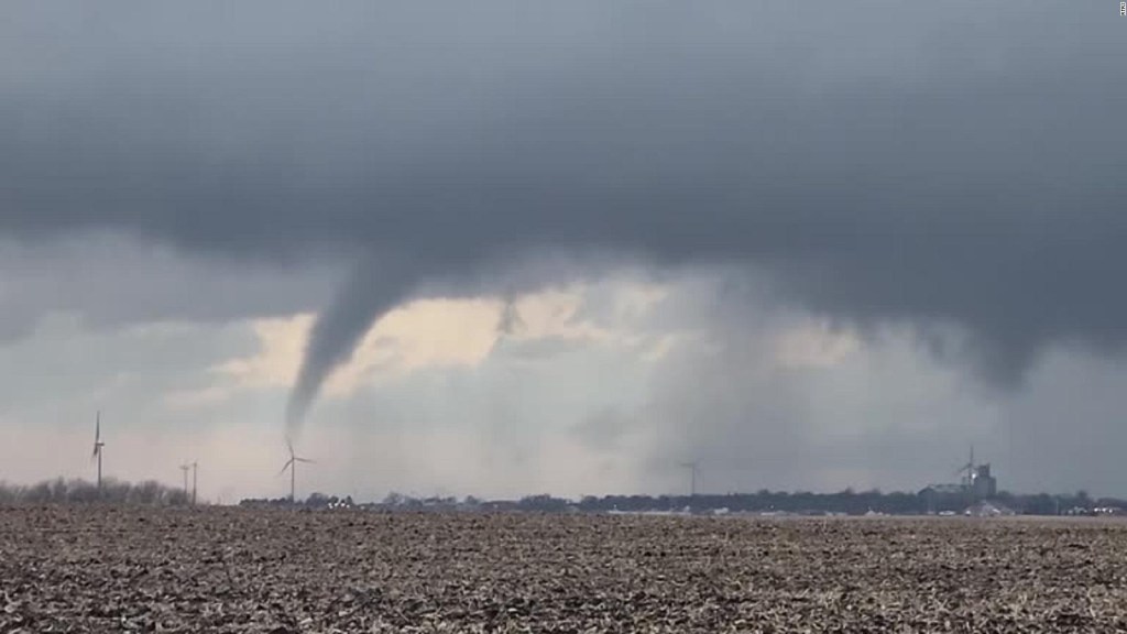 Videos show tornadoes amid weather alerts in the US