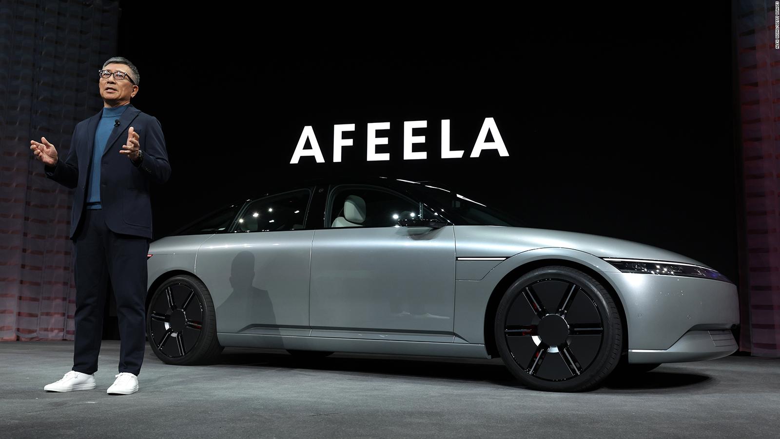 Sony y Honda presentan Afeela, su nueva marca de coches eléctricos |  Video