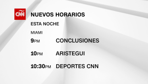 Nuevos horarios en la programación de CNN en Español