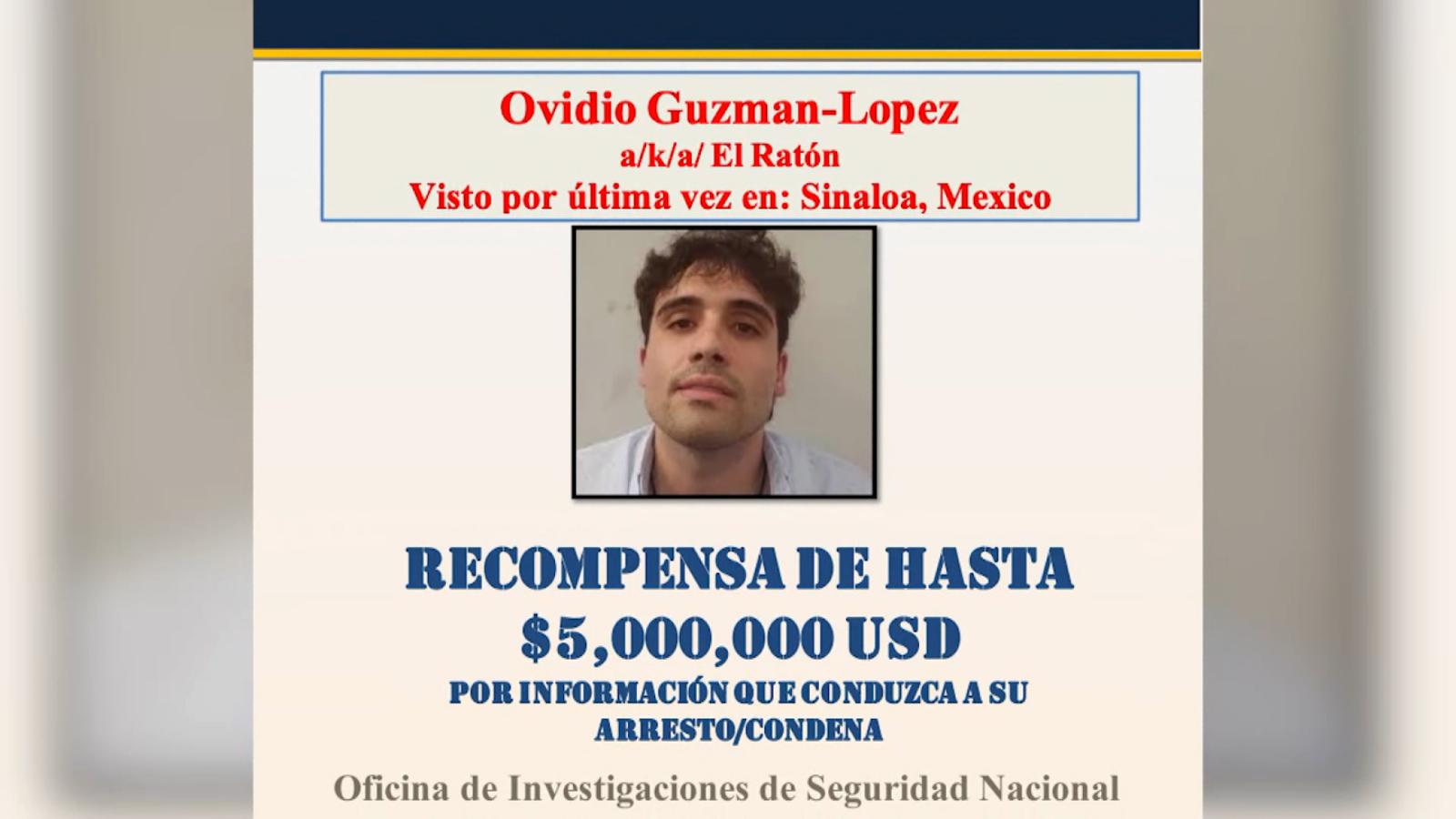 The US charges against Ovidio Guzmán