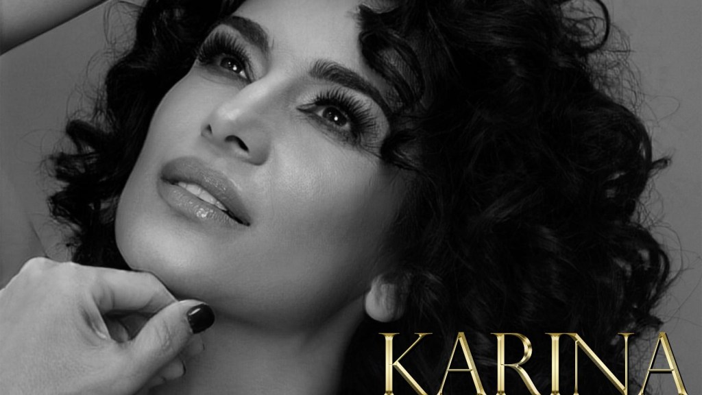 Karina promociona su sencillo "soy tu vicio"