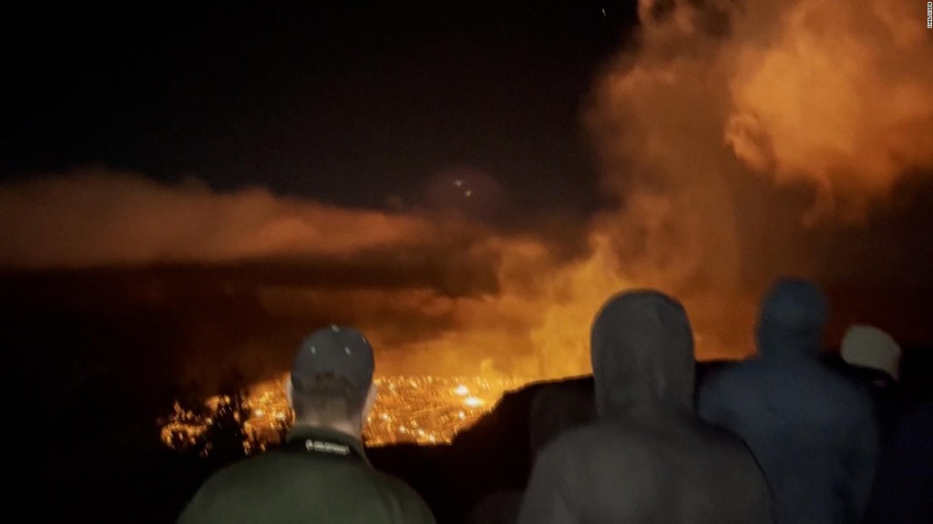 The Kilauea volcano erupted again