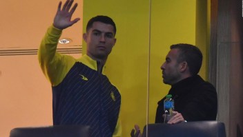 Cristiano Ronaldo apoyó al Al Nassr desde la tribuna