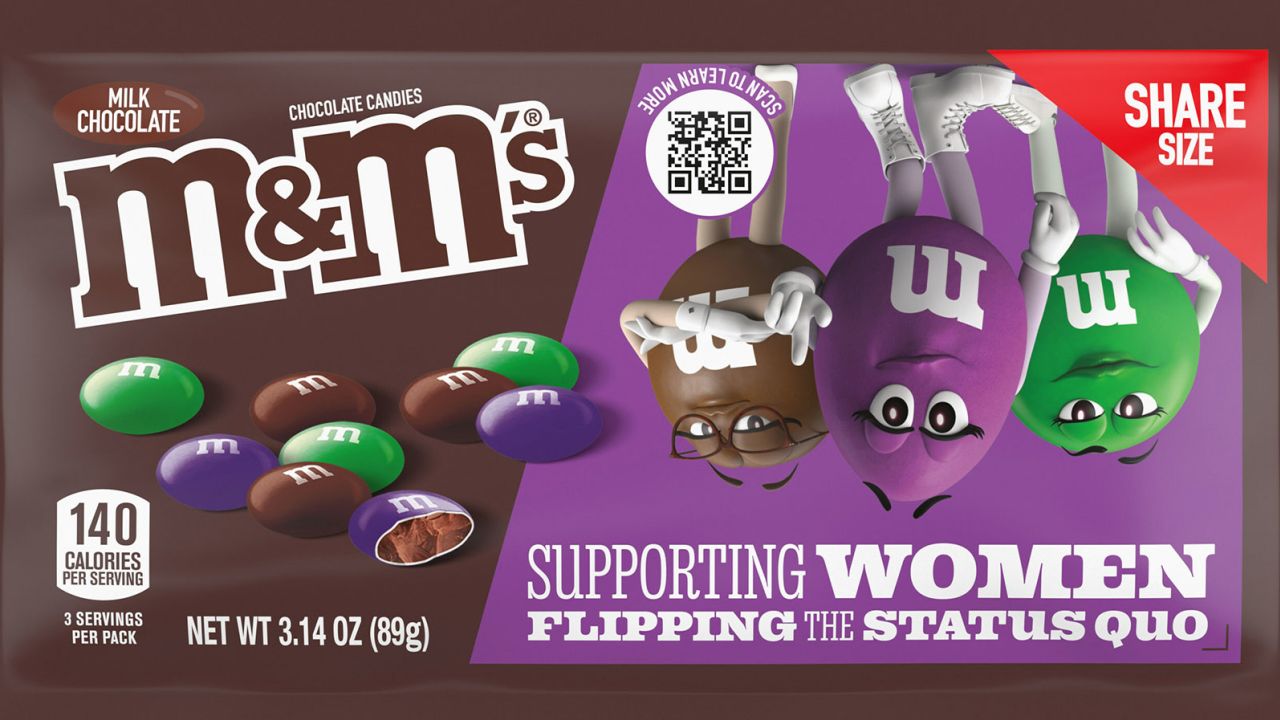 The new &amp;quot;women&amp;#39;s&amp;quot; M&amp;M&amp;#39;s packaging sparks quite a stir - The Limited Times