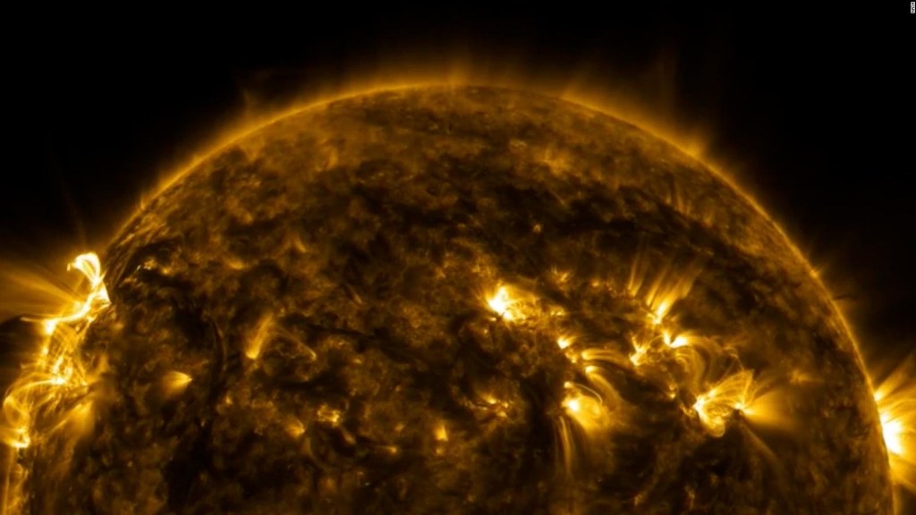 Look at the shocking solar flare recorded by NASA