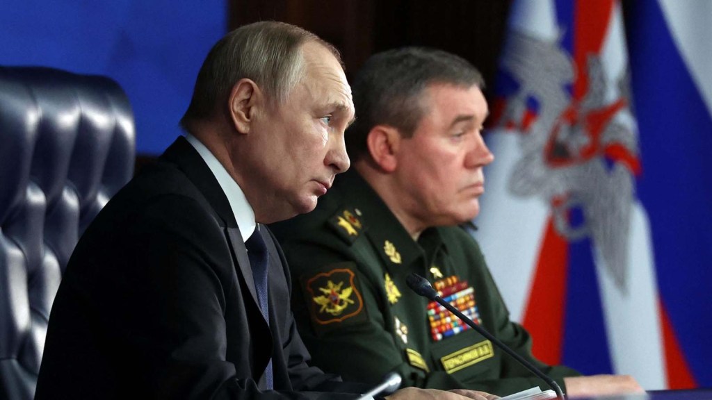 Opinion |  Ghitis: Russia has a new commander and Putin is worried