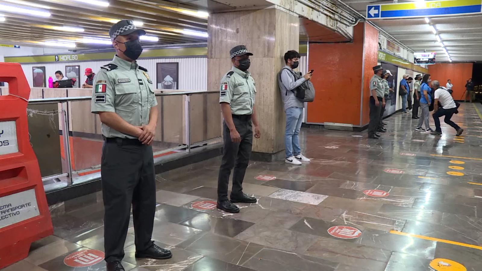 Guardia Nacional en el Metro pone en riesgo los derechos humanos |  Video
