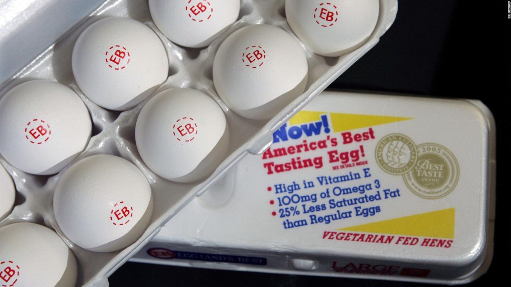 El precio de los huevos subió casi un 60% en EE.UU.  Te explicamos por qué