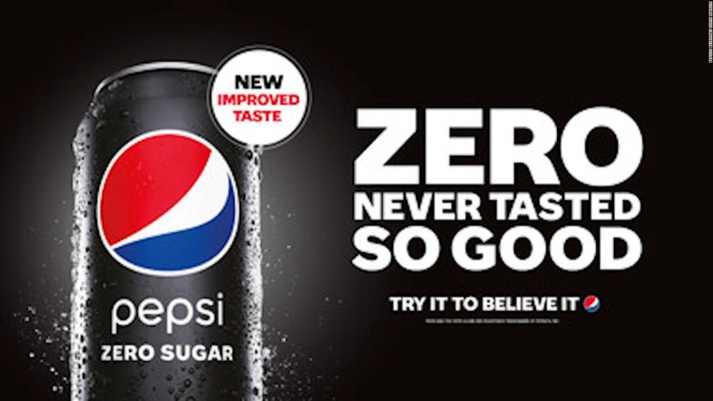 Pepsi changes the recipe for its sugar-free soda