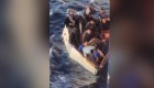 Un grupo de migrantes fue rescatado cerca de Cuba por un crucero