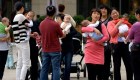 Tasa de natalidad en China llego a un punto mínimo