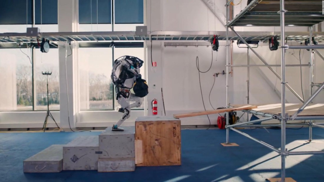 Mira las nuevas y sorprendentes habilidades del robot humanoide Atlas