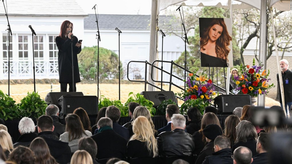 Rinden homenaje a Lisa Marie Presley en Graceland