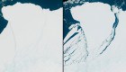 Imagen satelital muestra ruptura de iceberg del tamaño de Londres