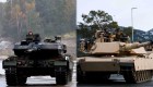 Learn about the military capacity of the Abrams and Leopard 2 tanks