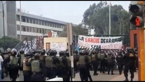 ¿Qué reclaman los estudiantes que tomaron la Universidad Mayor de San Marcos en Perú?