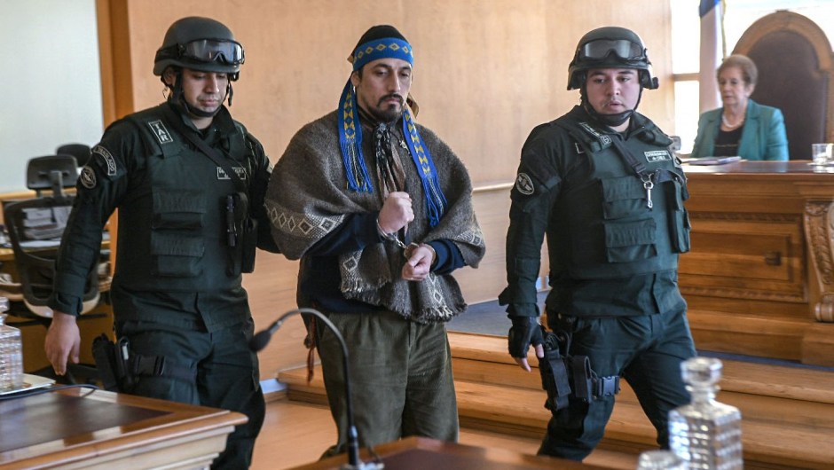 Facundo Jones Huala, líder del movimiento mapuche, detenido en Argentina