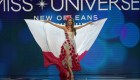 Miss Polonia, Aleksandra Klepaczka, sube al escenario durante el 71º Concurso Nacional de Vestuario Miss Universo en el Centro de Convenciones Morial de Nueva Orleans el 11 de enero de 2023 en Nueva Orleans, Luisiana. (Foto de Josh Brasted/Getty Images)