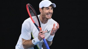 Andy Murray terminó furioso tras su épico triunfo en segunda ronda del Abierto de Australia
