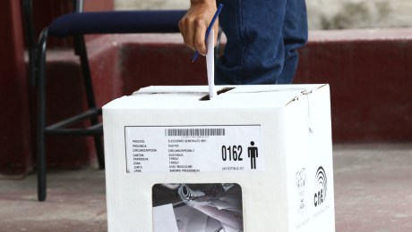 Elecciones en Ecuador en 2021. (Crédito: Gerardo Menoscal/Getty Images)