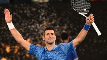 Novak Djokovic llegó a la final del Abierto de Australia.