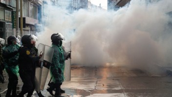 policía perú protestas