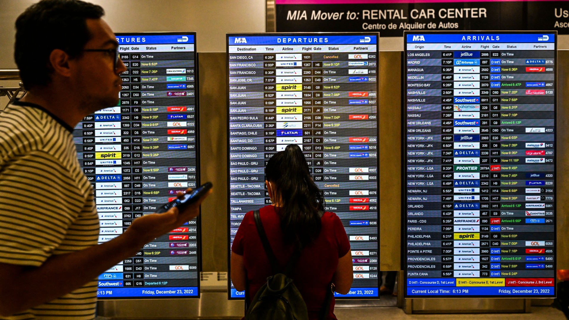 More than 2,600 flights reported delayed as weather disrupts US Thanksgiving holiday