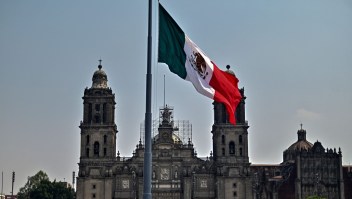 El Zócalo de la Ciudad de México.