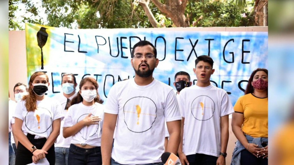 La lucha en Nicaragua no ha terminado, dice dirigente estudiantil excarcelado