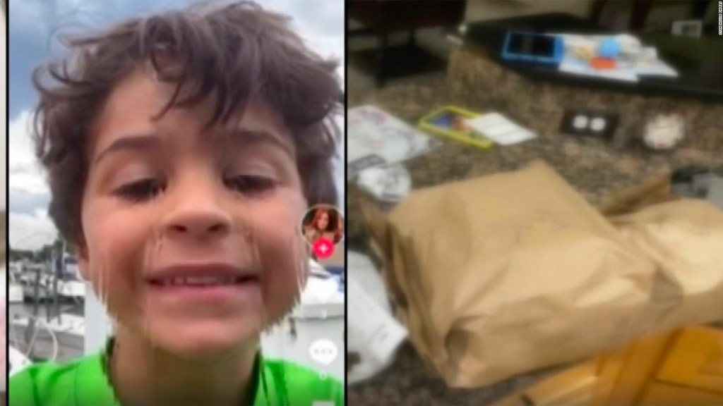 A boy spends $1,000 on food with his father's phone