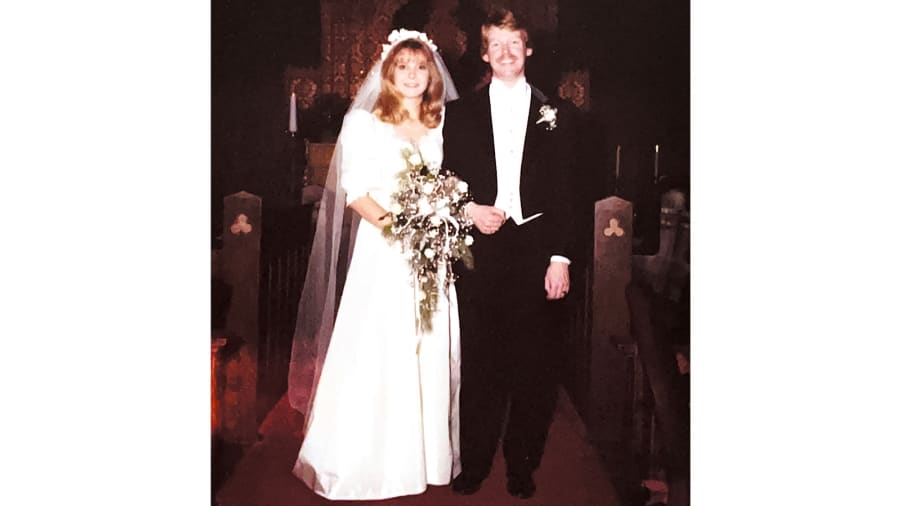 familia kidner boda londres 40 años matrimonio
