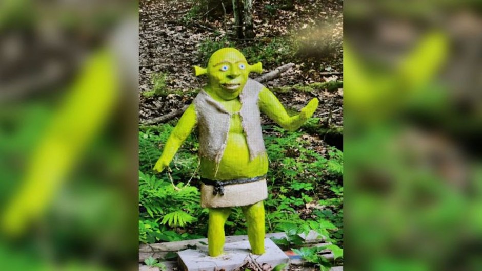 estatua de Shrek