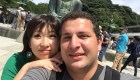 El contraste cultural de una pareja japonesa-hondureña