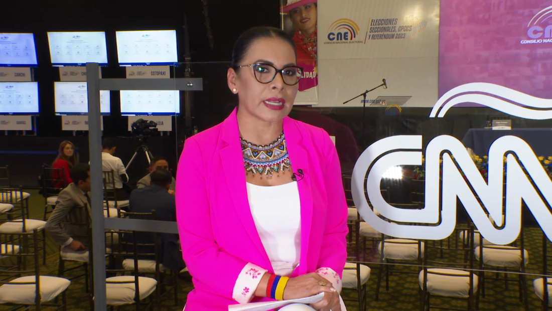 "Hay que superar y avanzar", dice Diana Atamaint tras la muerte de un candidato en Ecuador