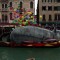 Rata gigante es la estrella en el Carnaval de Venecia