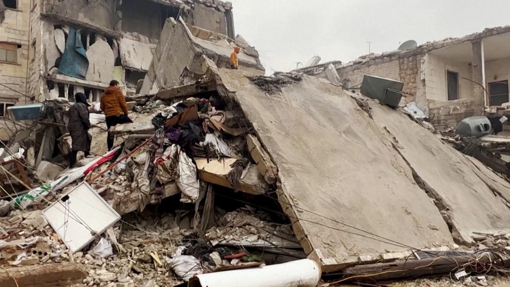 Sobreviviente describe terremoto en Siria