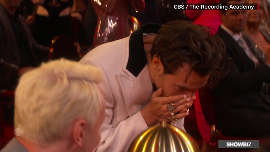 La sorpresa de Harry Styles en la entrega de los Grammy