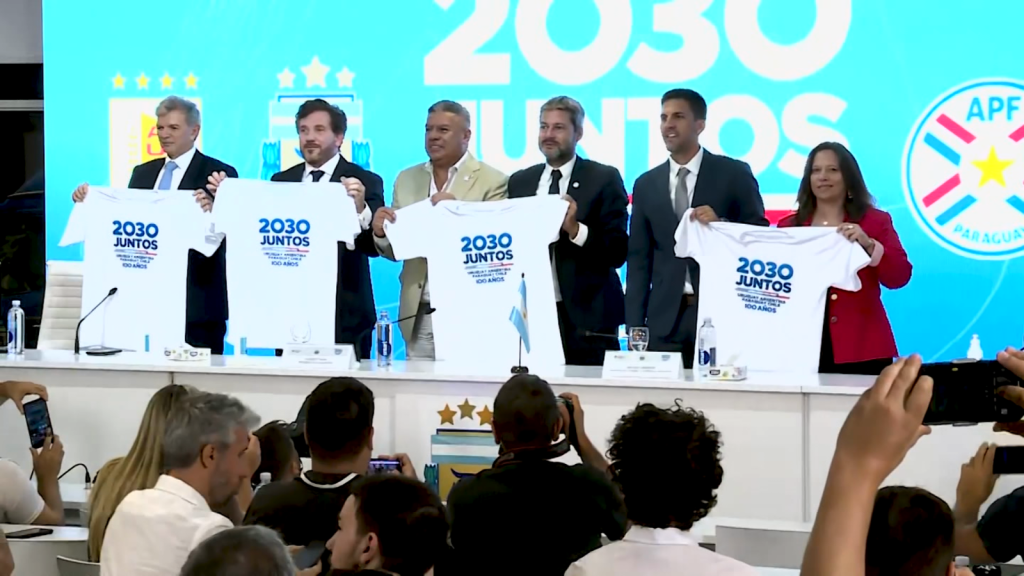 Argentina, Chile, Paraguay y Uruguay van con todo por el Mundial de 2030