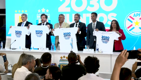 Argentina, Chile, Paraguay y Uruguay van con todo por el Mundial de 2030