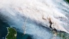 Mira cómo se ven desde el espacio los incendios forestales en Chile