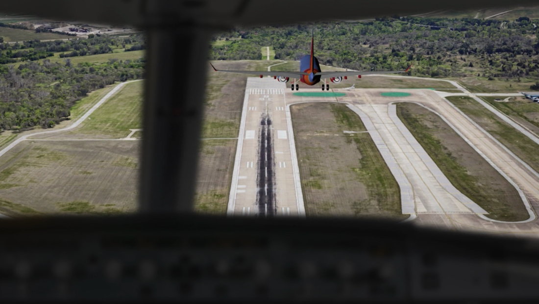 Mira cómo piloto de FedEx evita chocar con un avión de Southwest