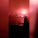 Incendios forestales en Chubut transforman la noche argentina en día